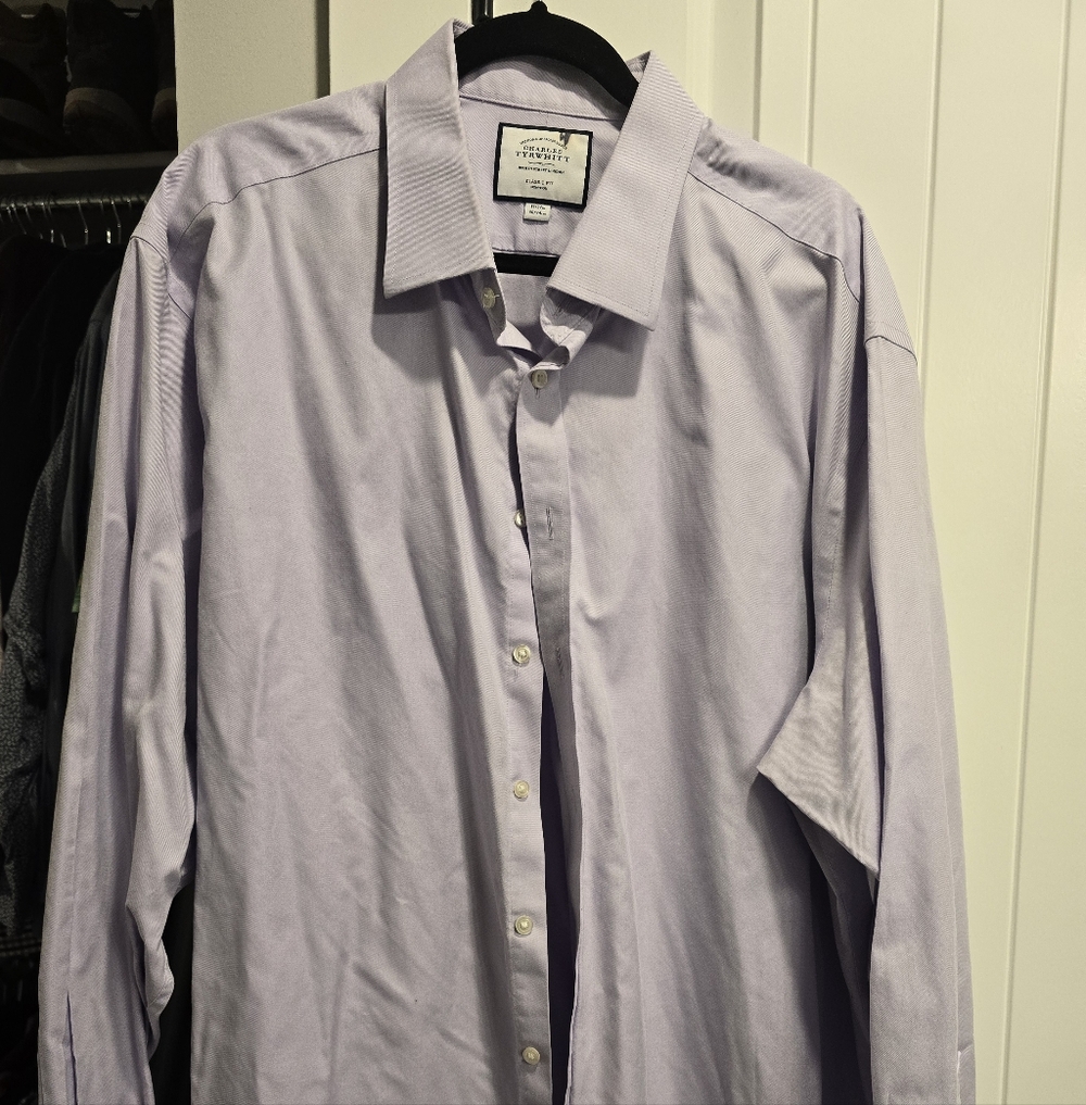 Charles Tyrwhitt Light Purple Dress Shirt